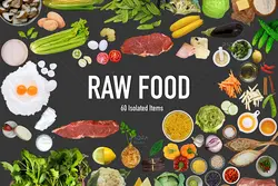 60 تصویر سبزیجات و مواد غذایی دوربری شده PNG