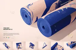 موکاپ زیرانداز ورزشی و تشک یوگا