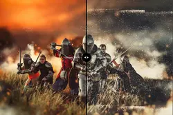 اکشن فتوشاپ افکت فیلم قدیمی و وینتج تصاویر