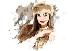 افکت عکس وکتوری برای فتوشاپ
