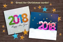 براش و استایل درخشان و براق جشن تولد برای فتوشاپ