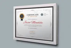 طرح سرتیفیکیت و لوح تقدیر لایه باز – PSD, AI