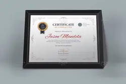 طرح سرتیفیکیت و لوح تقدیر لایه باز – PSD, AI