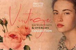 50 بک گراند گلدار قدیمی وینتج