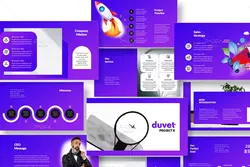 قالب ارائه استارت آپ پاورپوینت، کینوت و گوگل اسلاید