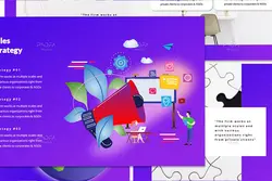 قالب ارائه استارت آپ پاورپوینت، کینوت و گوگل اسلاید