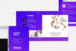 قالب ارائه استارت آپ پاورپوینت، کینوت و گوگل اسلاید