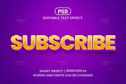 40 استایل متن سه بعدی PSD برای فتوشاپ
