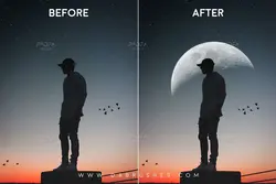 25 براش ماه و قمر برای فتوشاپ