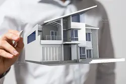 15 تصویر ماکت خانه در دست مرد (انتزاعی – مفهومی)