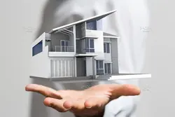 15 تصویر ماکت خانه در دست مرد (انتزاعی – مفهومی)