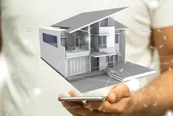 15 تصویر ماکت خانه در دست مرد (انتزاعی – مفهومی)