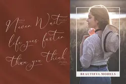 فونت خوشنویسی رمانتیک Falminga Charia