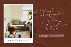 فونت خوشنویسی رمانتیک Falminga Charia