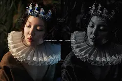 اکشن فتوشاپ افکت قدیمی عکس با نقاط نقاشی شده