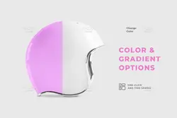 موکاپ کلاه کاسکت قدیمی و کلاسیک