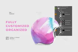 موکاپ کلاه کاسکت قدیمی و کلاسیک