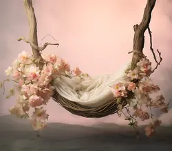 30 بک گراند تاب درختی نوزاد ویژه آتلیه کودک