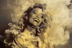 افکت عکس مه آلود قدیمی فتوشاپ