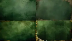 10 تکسچر کاغذ قدیمی سبز تیره