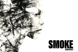 افکت ماسک دود روی تصاویر برای فتوشاپ