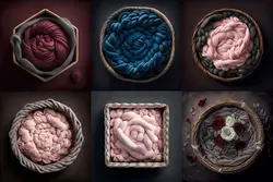 25 بک گراند نوزاد آتلیه عکاسی