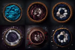 25 بک گراند نوزاد آتلیه عکاسی