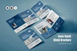طرح بروشور تعمیرات و سرویس منزل