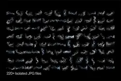 230 افکت و جلوه دود برای فتوشاپ