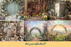 23 بک گراند عید پاک