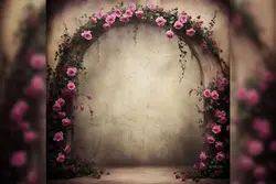 7 بک گراند قصر قدیمی با گل