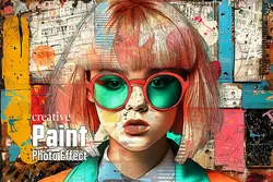 افکت نقاشی خلاقانه برای فتوشاپ