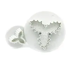 کاتر فشاری برگ کریسمس ۲ عددی