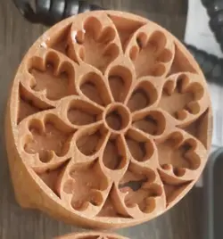 مهر کلمپه چوبی اصفهان