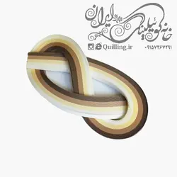 نوار ملیله کاغذی طیف کاراملی کد 160CR