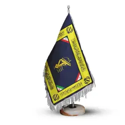 پرچم مخمل رو میزی تشریفات کد 03705