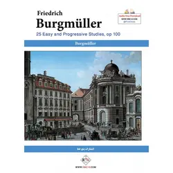 فردریک برگمولر _ 25 تمرین آسان برای پیانو - فروشگاه اینترنتی رادوین ملودی
