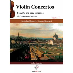 کنسرتوهای زیبا و آسان برای ویولن _ جلد اول - فروشگاه اینترنتی رادوین ملودی