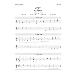 گام و آرپژ برای گیتار - فروشگاه اینترنتی رادوین ملودی