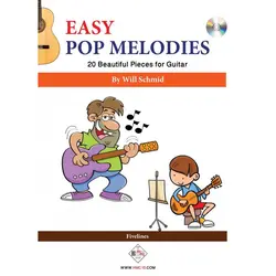 ملودی های آسان برای گیتار - فروشگاه اینترنتی رادوین ملودی