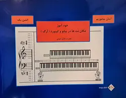 خود آموز مکان نت ها در پیانو و کیبورد(اُرگ) - فروشگاه اینترنتی رادوین ملودی