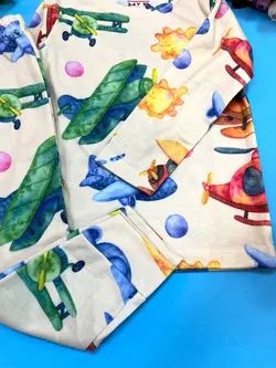 بلوز شلوار هواپیما کرم