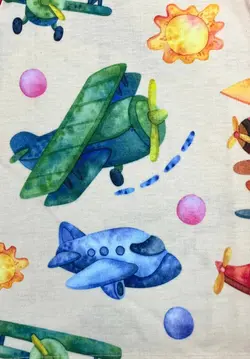 بلوز شلوار هواپیما کرم