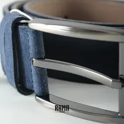 کمربند جیر طبیعی سرمه ای