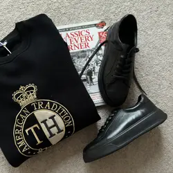 دورس تو کرک گلدوزی مشکی تامی