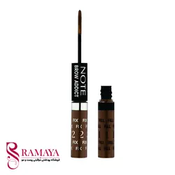 ژل حالت دهنده و پر کننده ابرو نوت مدل BROW ADDICT
