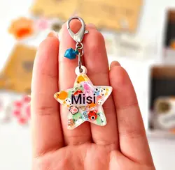پلاک سگ فیمو ستاره (3cm) کد 034