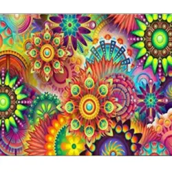 نقاشی با الماس طرح والپیپر