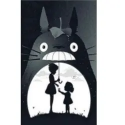 نقاشی با الماس طرح همسایه من توتورو