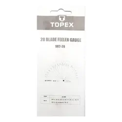 آچار فیلر تاپکس مدل 20